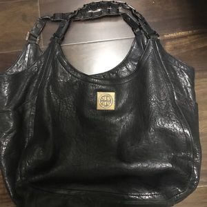Tory Burch Black Hobo Bag
